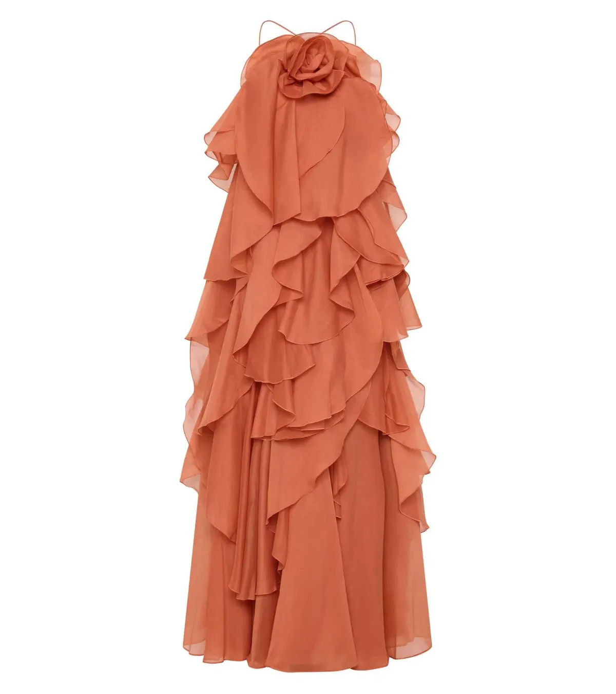 Aje Pandorea Layered Maxi Dress - Size 16 - Image 4