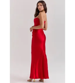 House of CB Persephone Maxi Dress Red Size M/AU 10 for rent on The Volte - image 6