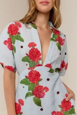 Palm Noosa Jasmine Midi Dress Sky Garden Size 14 for rent on The Volte - image 2