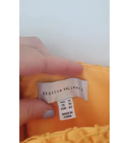 Rebecca Vallance Baha Midi Dress Saffron Yellow In AU 14 for rent on The Volte - image 5