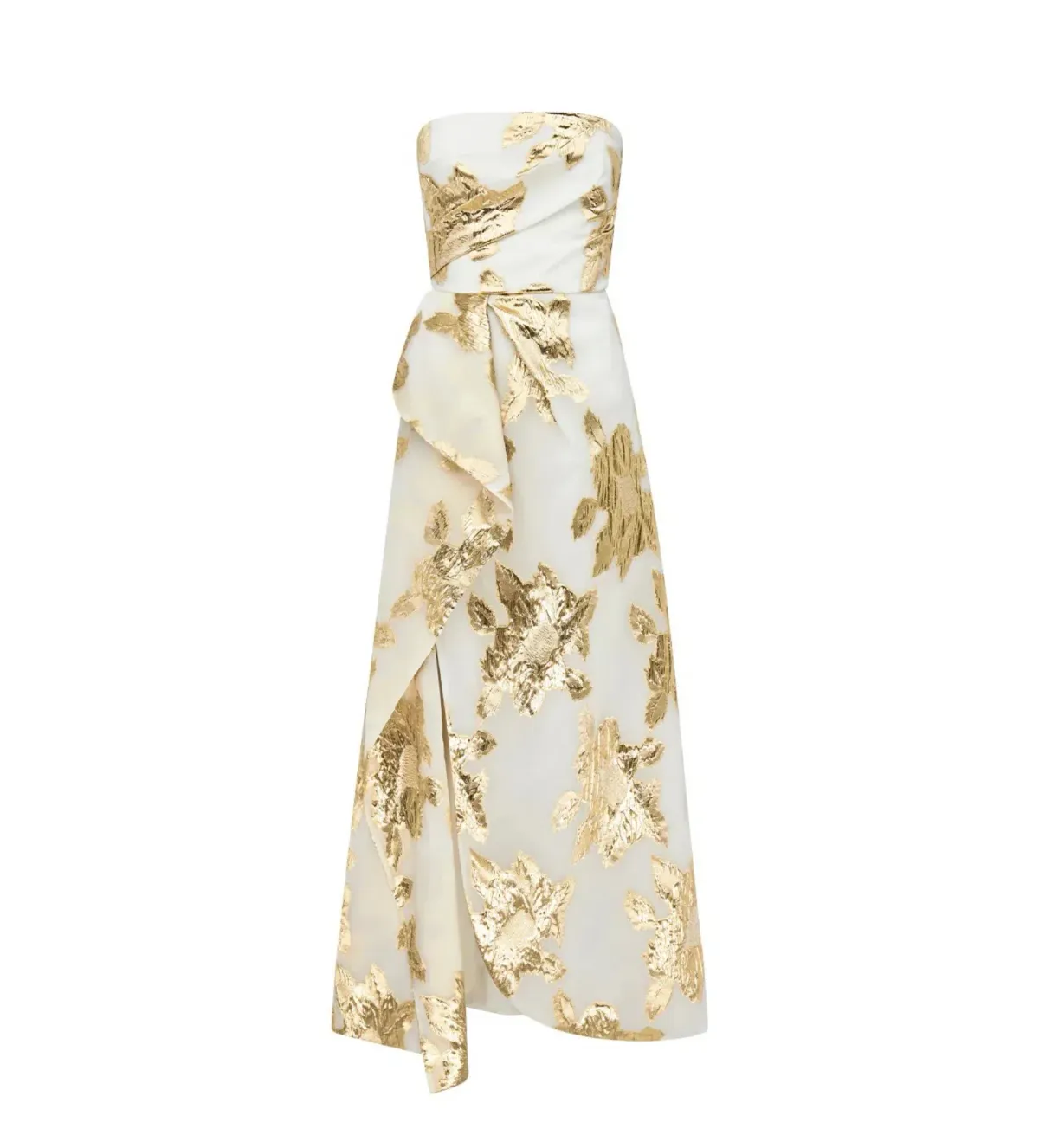 Manning Cartell Paved With Gold Gown White/Ivory Size 10 - Image 5