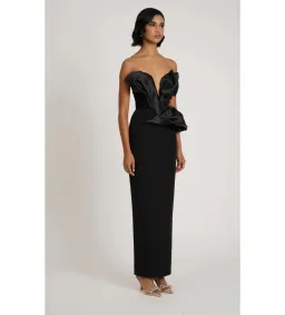 Eliya The Label Auri Gown Black Size 12 for rent on The Volte - image 3