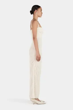 Hansel and Gretel Campari Lace Dress in Cream Size AU6 for rent on The Volte - image 4