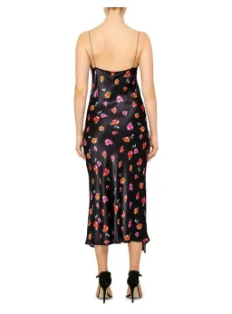 Bec & Bridge Black Floral Midi Slip Dress Size AU 6 / US 2 for rent on The Volte - image 2