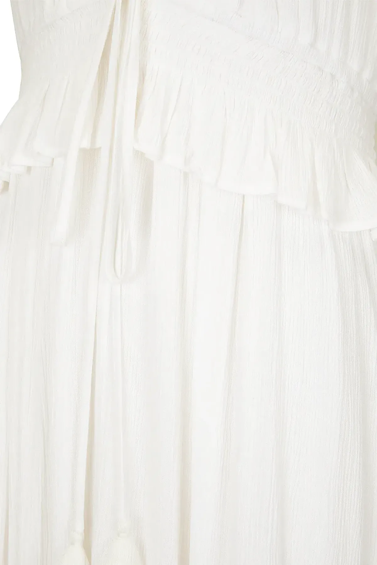 Coven & Co Boho Maternity True Romance Gown White Size L / AU 14 - Image 3