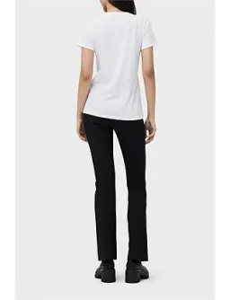 Rag & Bone The Slub Vee Neck T-Shirt White XS/AU 6 for rent on The Volte - image 5