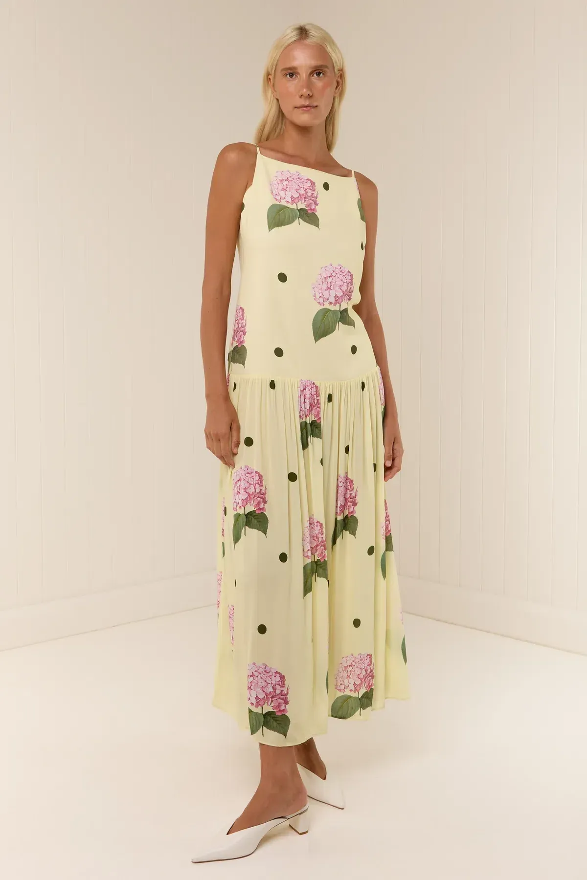 Palm Noosa Dropped Waist Bianca Dress Floral Size 8  - Image 1