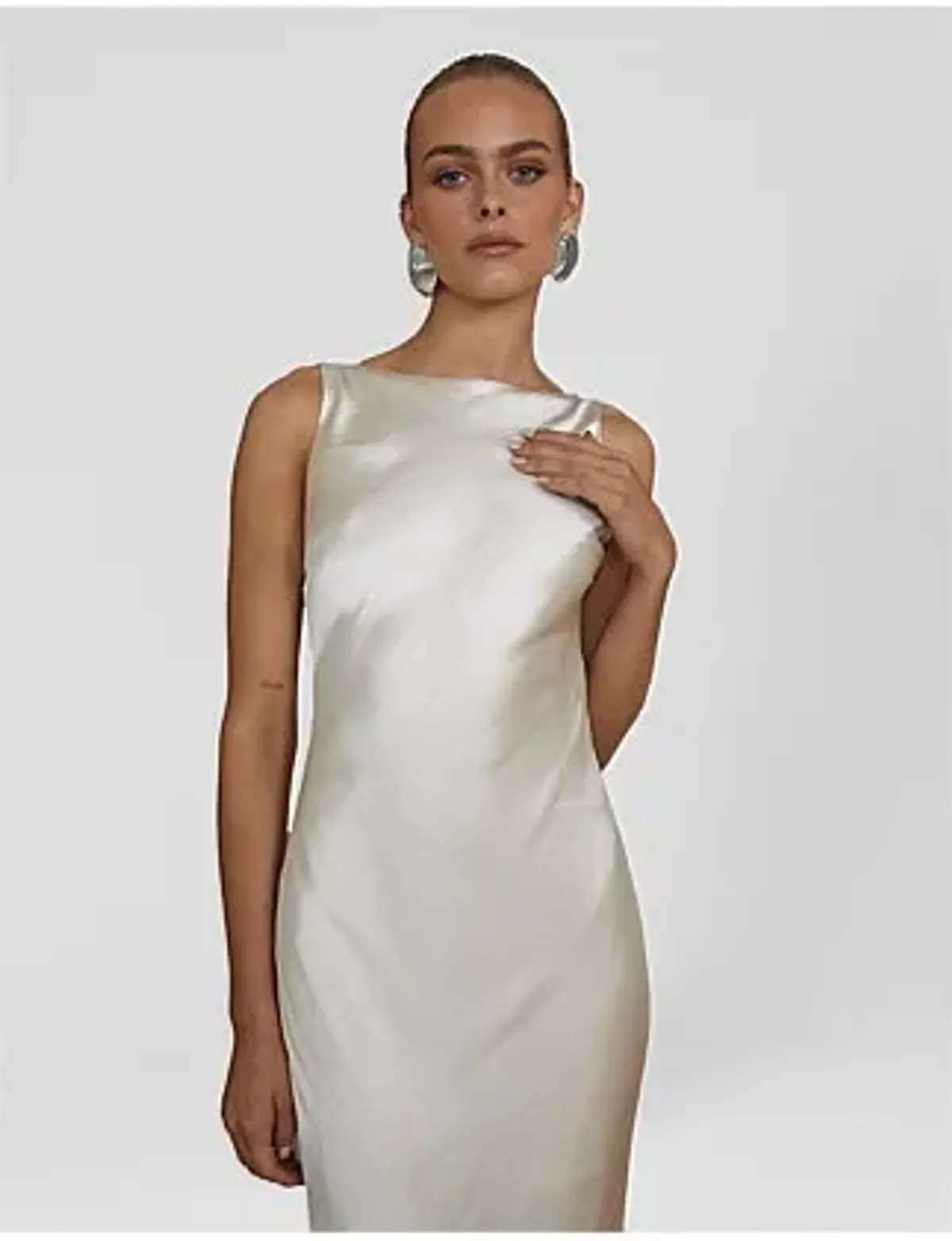 Runaway The Label Samsara Maxi Dress Champagne Size AU 6 - Image 2