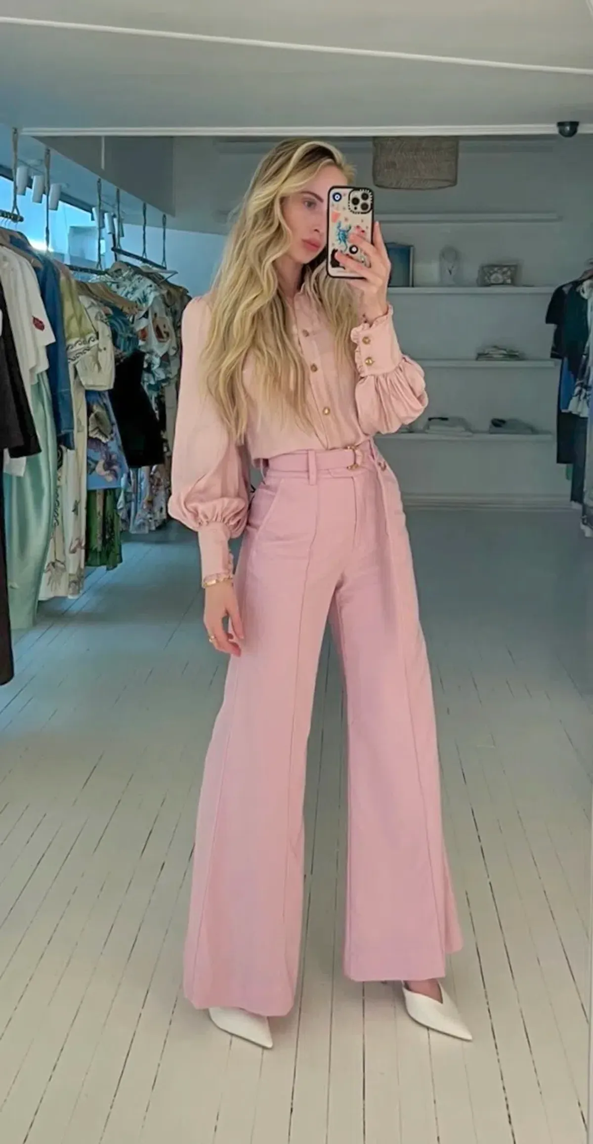 Zimmermann Illuminate Pants Set in Lilac Size 0P / AU 6P - Image 1