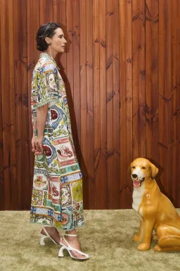 Alemais Tommasina Shirtdress Multi Size 14 for rent on The Volte - image 2