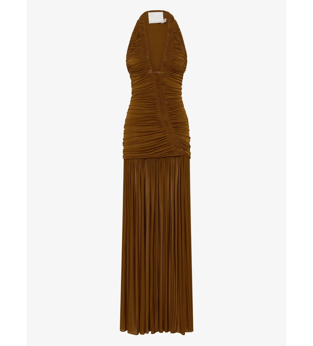 Christopher Esber Orion Maxi Gown in Russet Size 6 - Image 4