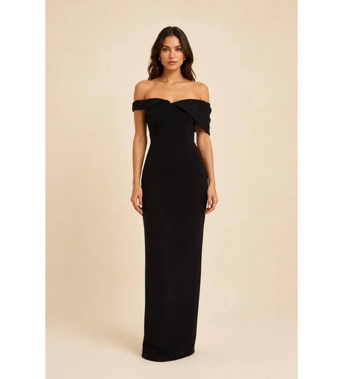 Rachel Gilbert Mattie Gown in Black Size 2/AU10 - Image 1