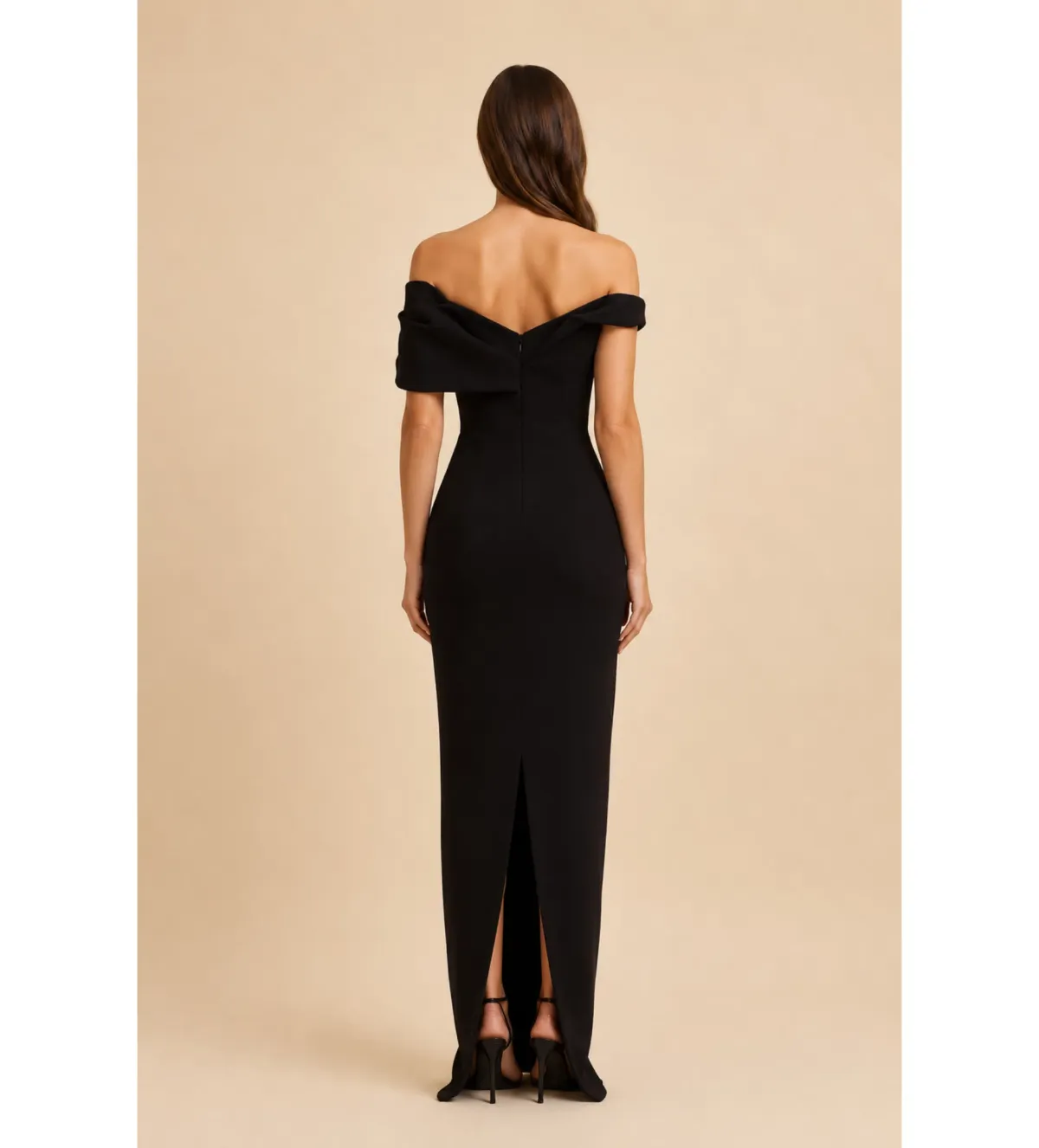 Rachel Gilbert Mattie Gown in Black Size 2/AU10 - Image 2