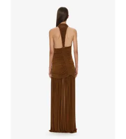 Christopher Esber Orion Gown Maxi Dress Russet Size AU 6 for rent on The Volte - image 2