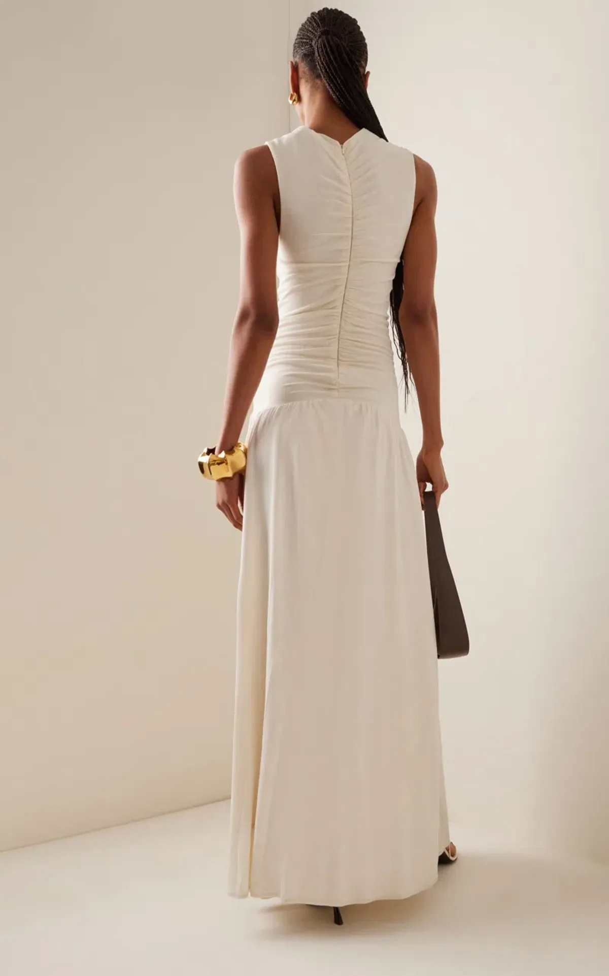 ANNA QUAN Fleur Maxi Dress Vanilla Cream 8 - Image 2
