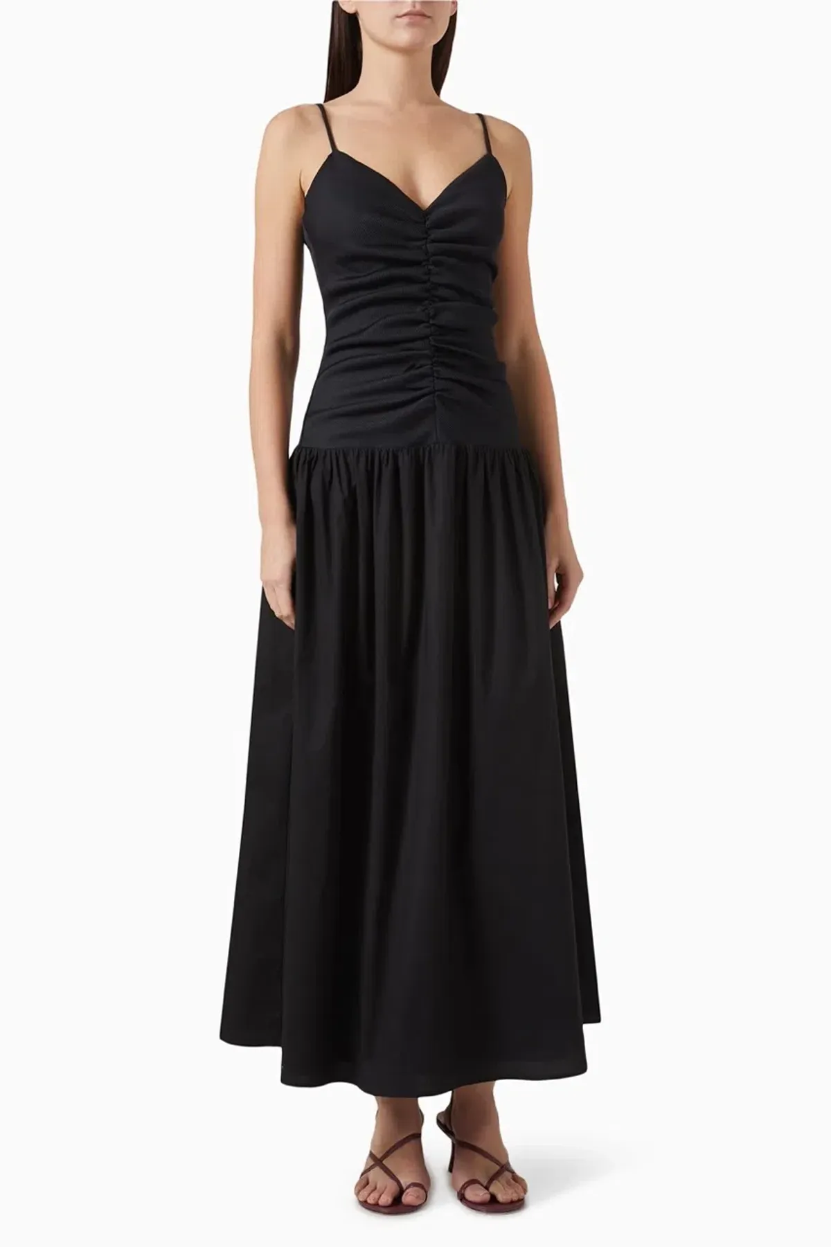 Anna Quan Mira Maxi Dress Noir Black Size AU 8 - Image 3