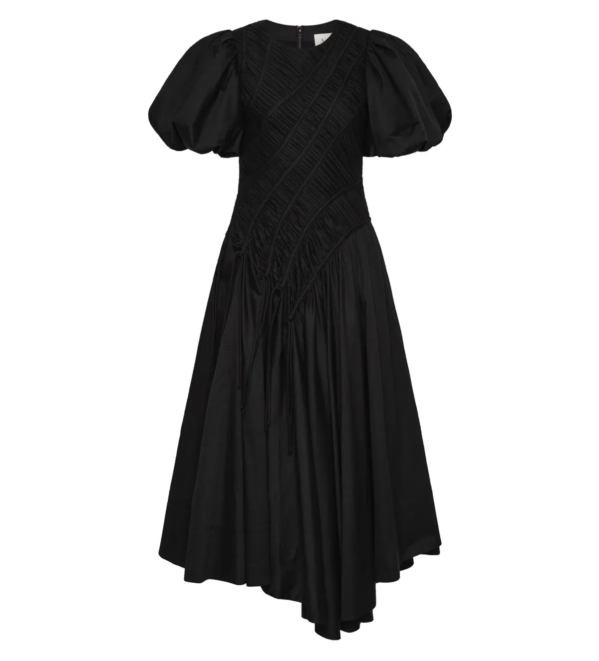 Aje Wisteria Midi Dress Black Size AU 14 - Image 5