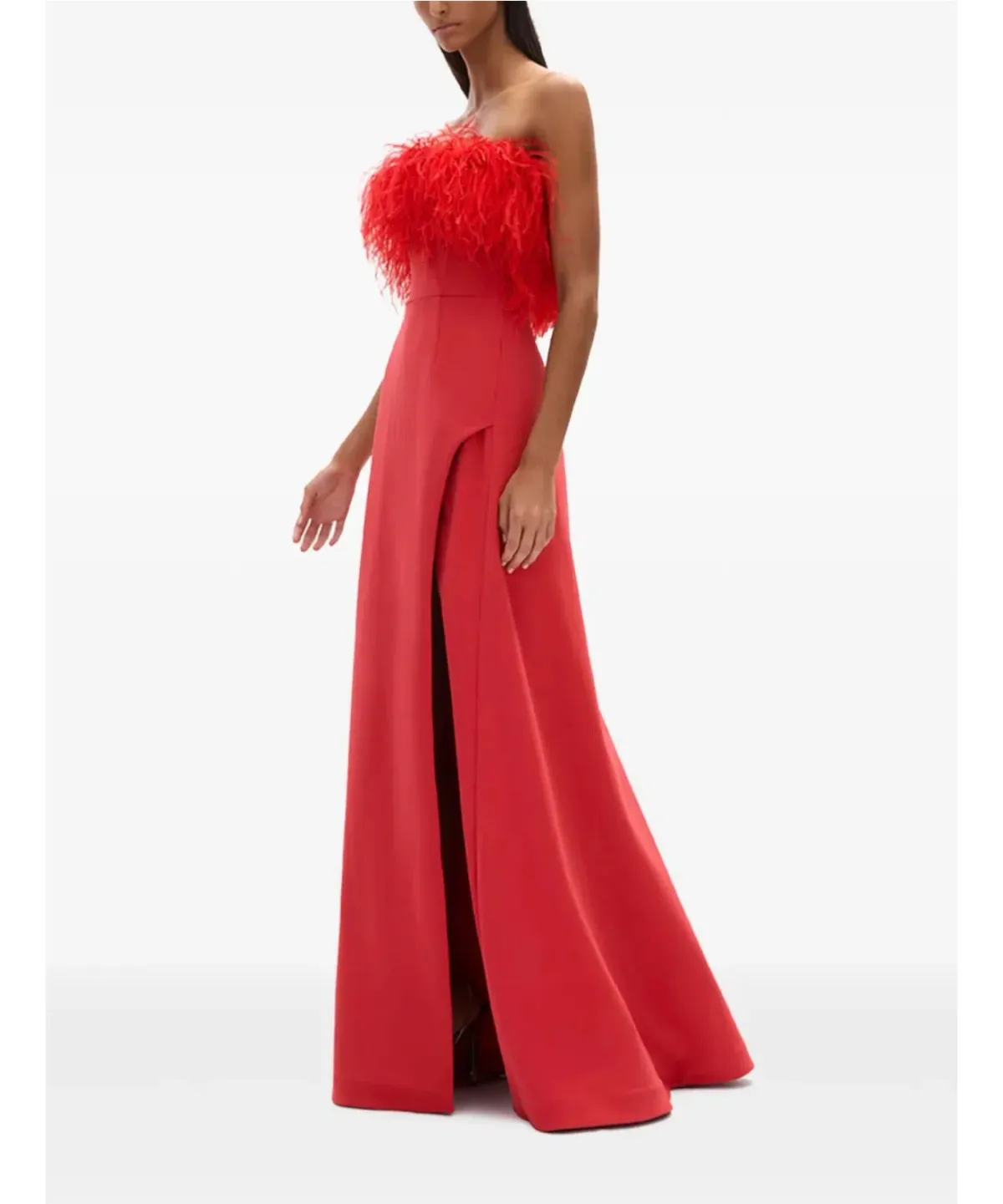 Rachel Gilbert Link Maxi Gown Red Size 1 / AU 8 - Image 2