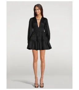  Aje Fallingweather Mini Black Size 6 for rent on The Volte - image 1