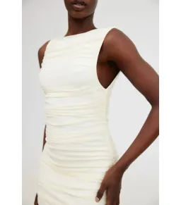 Significant Other Saria Midi Dress White Size AU 12  for rent on The Volte - image 4