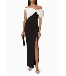 Rachel Gilbert Kace Maxi Gown Black Size 0 / AU 6 for rent on The Volte - image 1