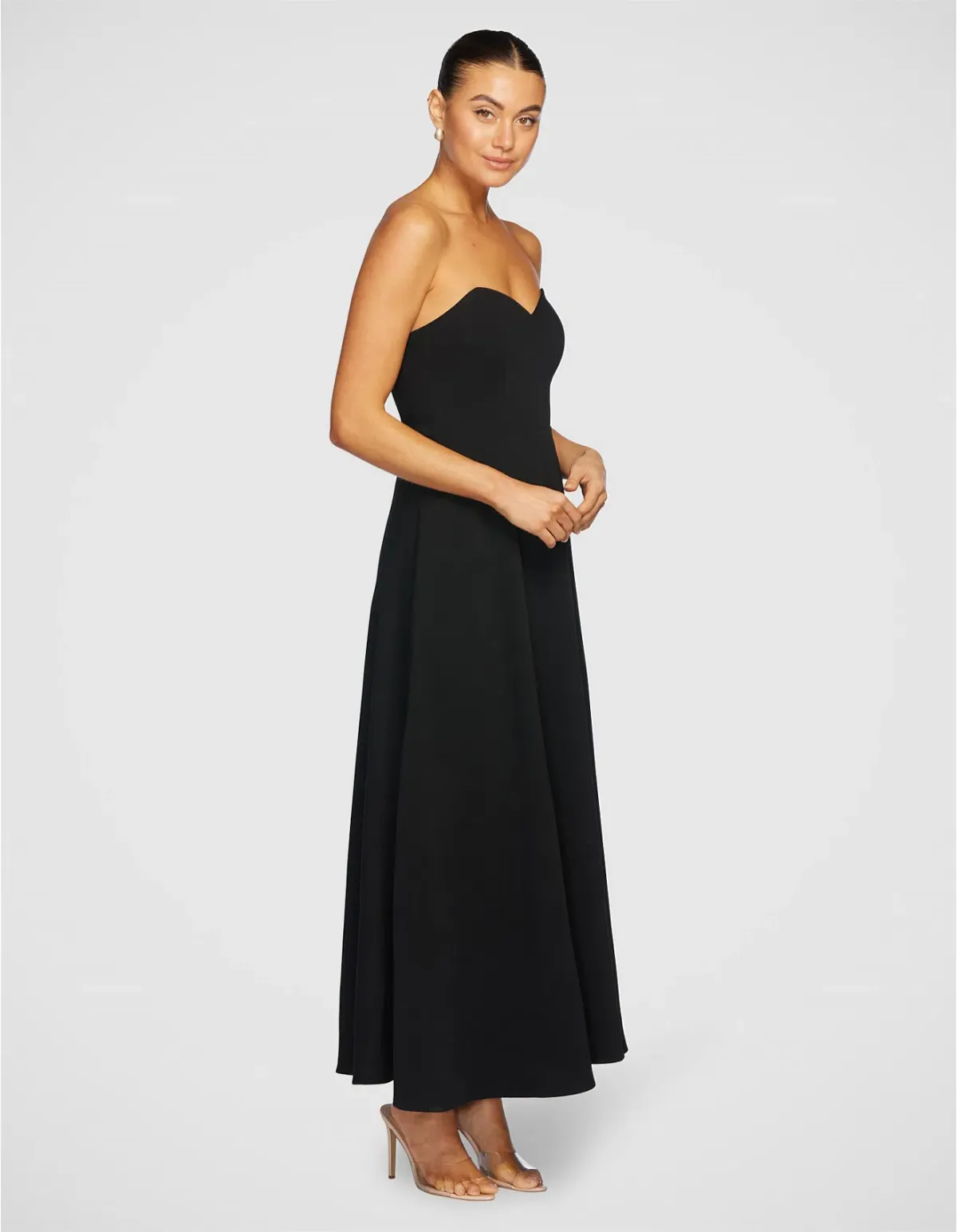 Pilgrim black strapless 14 maxi dress - Image 2