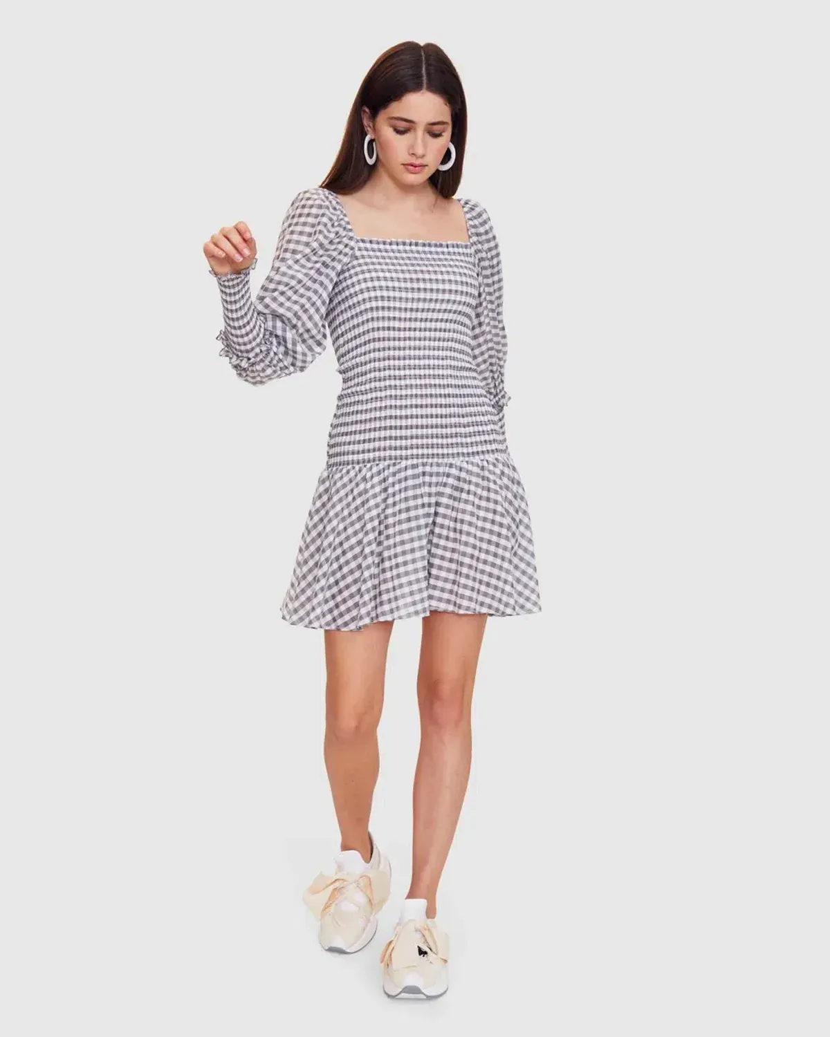 Vestire Scissorhands Mini Dress Print Size 6 - Image 1
