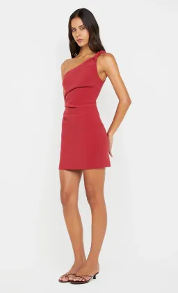Bec & Bridge Ariven Asym Mini Dress  Red Size 12 for rent on The Volte - image 4