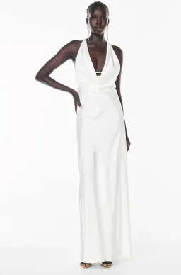 Manning Cartell CHARMED COWL SLIP DRESS in White AU 8 for rent on The Volte - image 1