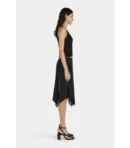 Hansen and Gretel Miller Knee Length Skirt Black Size AU 6 for rent on The Volte - image 6
