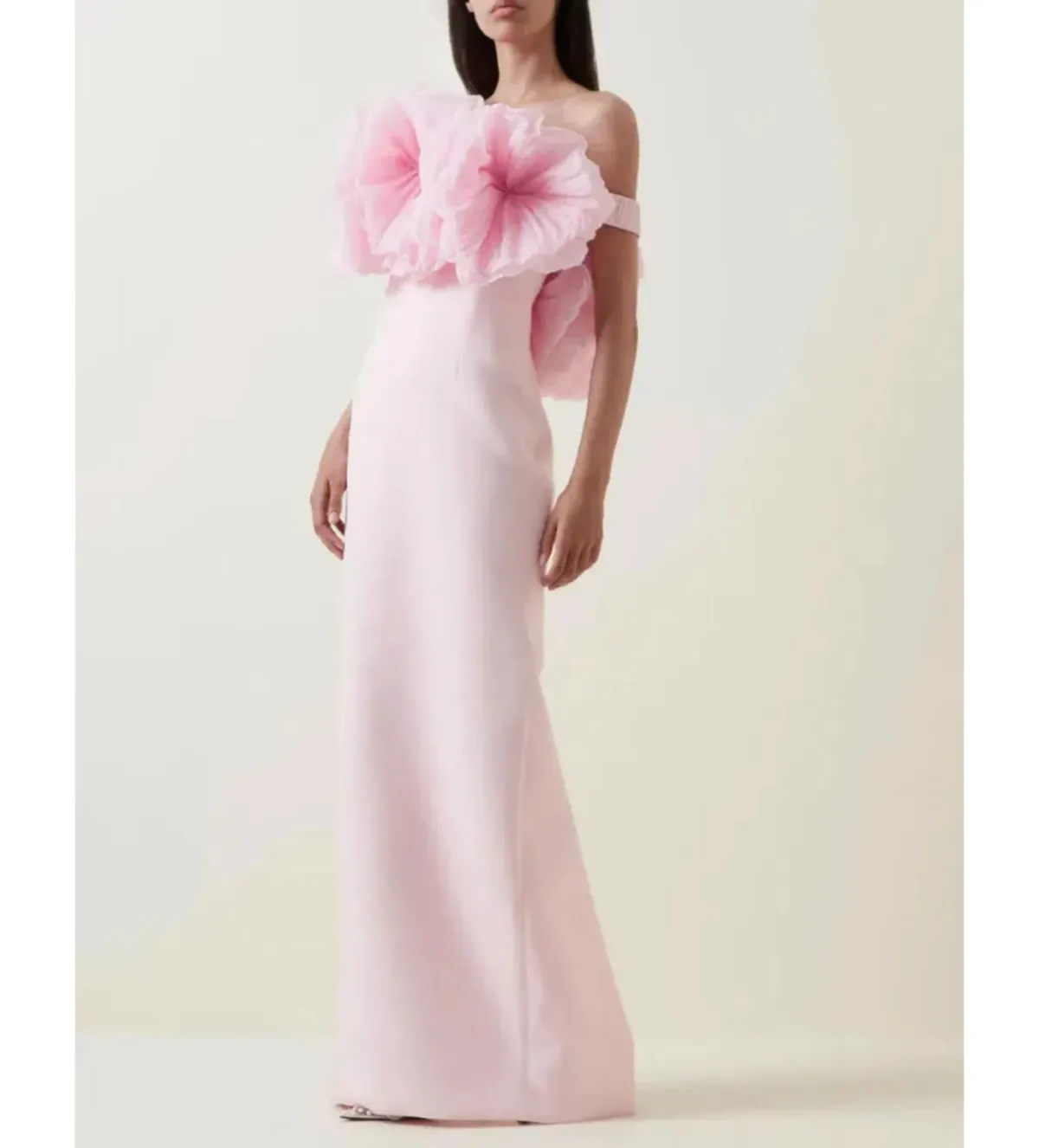 Rachel Gilbert Angelo Maxi Gown in Pink Size 3/AU12 - Image 2