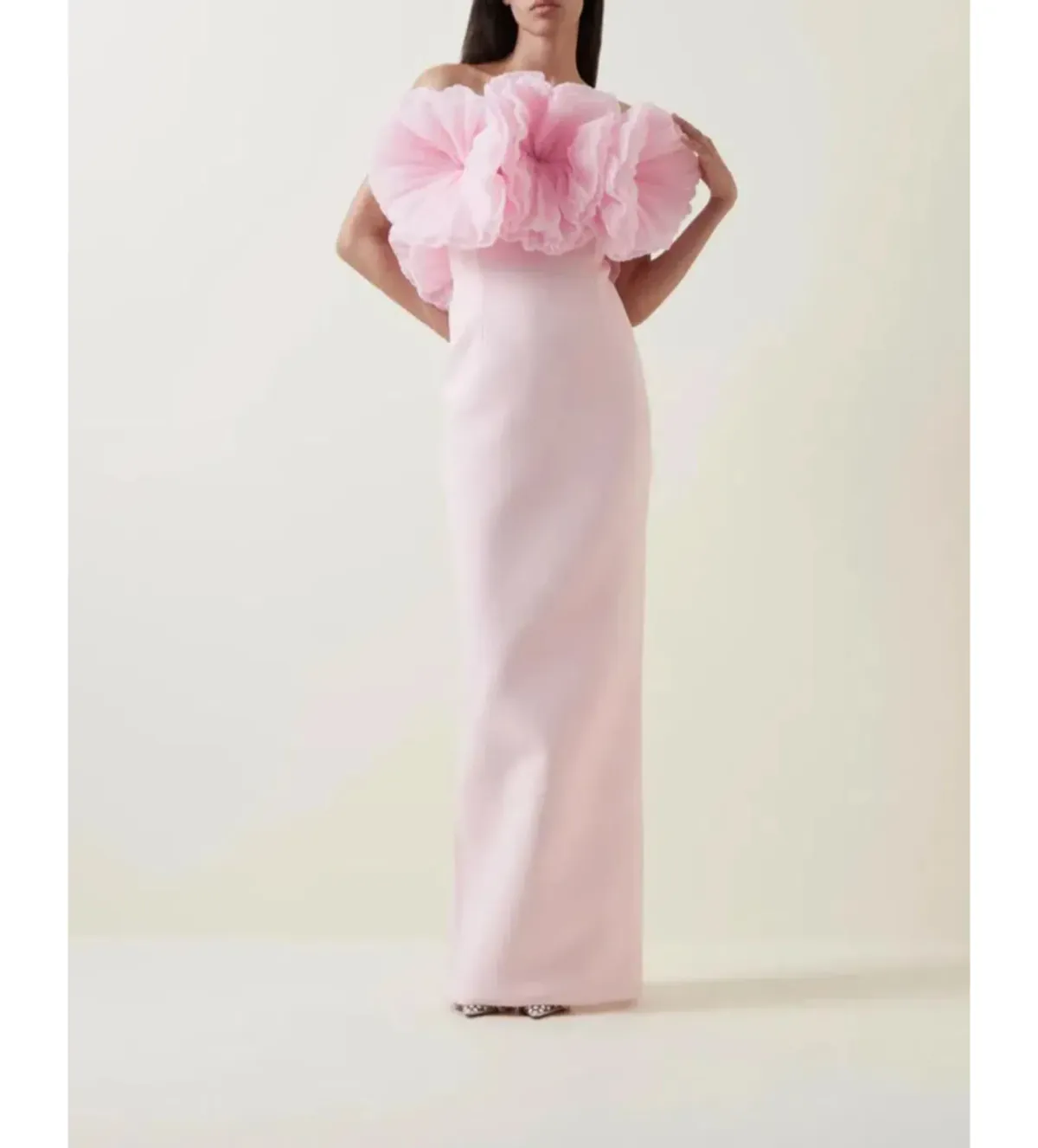 Rachel Gilbert Angelo Maxi Gown in Pink Size 3/AU12 - Image 1