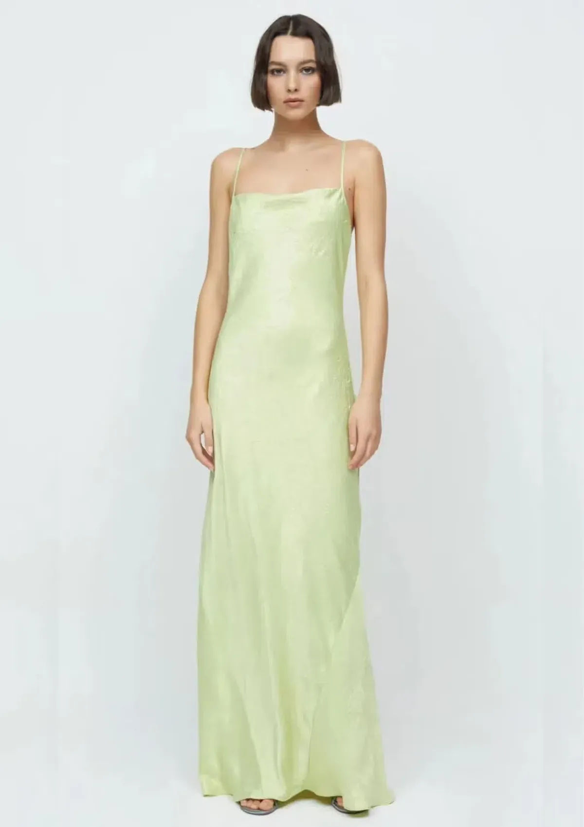 Bec & Bridge Lani Maxi Dress in Lime Green Size AU6 - Image 4