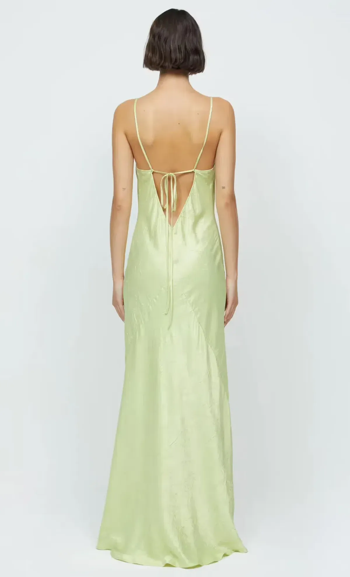 Bec & Bridge Lani Maxi Dress in Lime Green Size AU6 - Image 3
