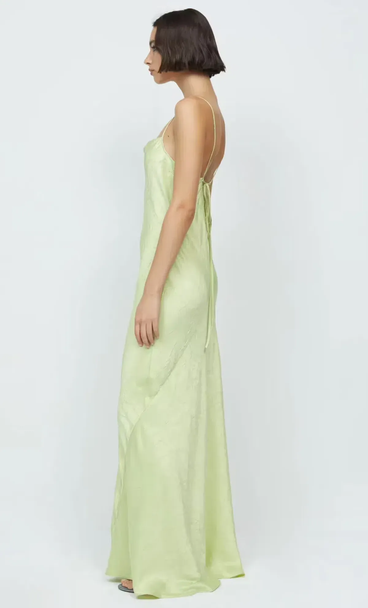Bec & Bridge Lani Maxi Dress in Lime Green Size AU6 - Image 2