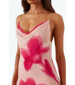 Rat & Boa Corali Maxi Dress Pink Floral Size AU 10 for rent on The Volte - image 4
