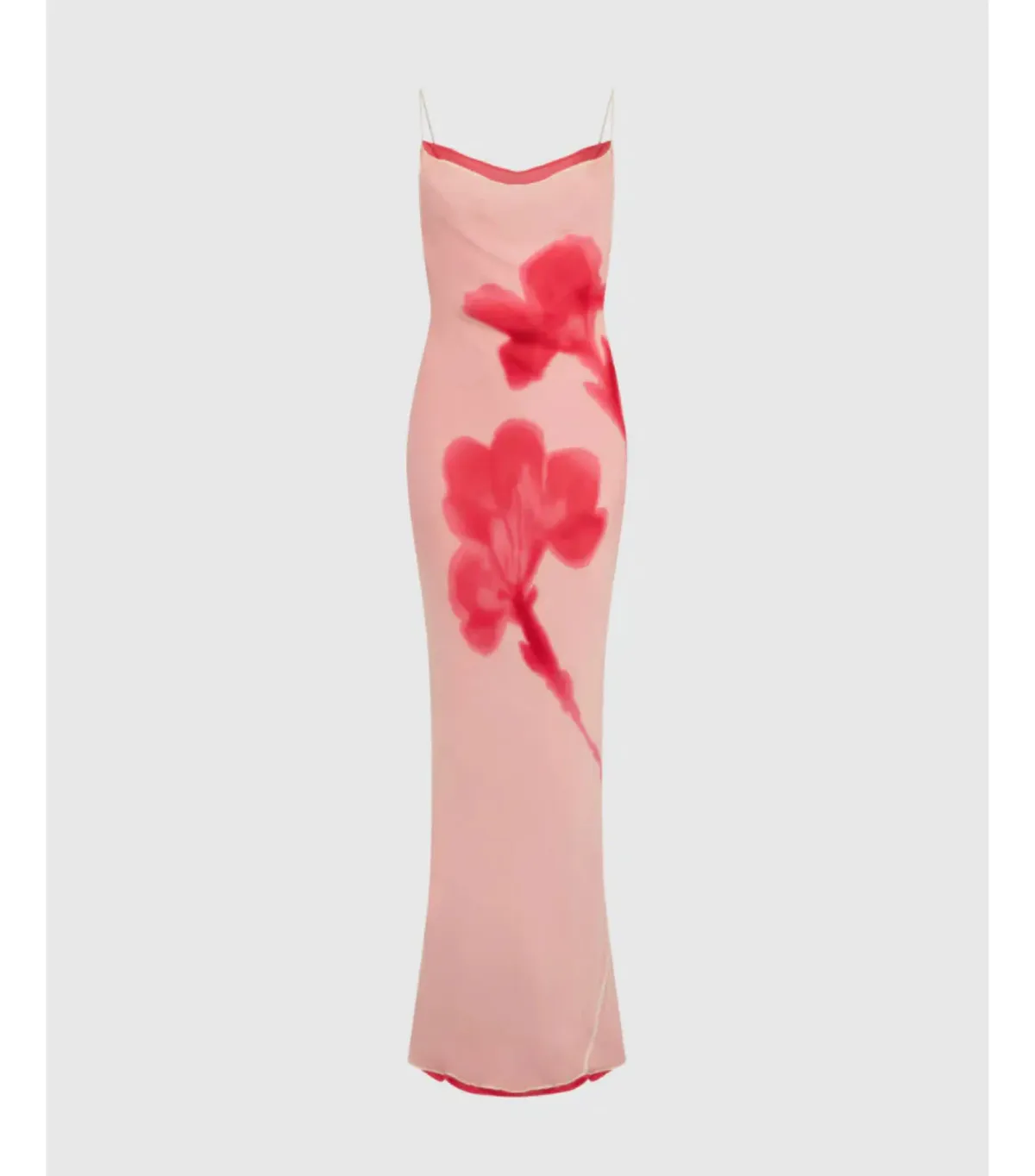 Rat & Boa Corali Maxi Dress Pink Floral Size AU 10 - Image 5