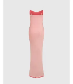 Rat & Boa Corali Maxi Dress Pink Floral Size AU 10 for rent on The Volte - image 6