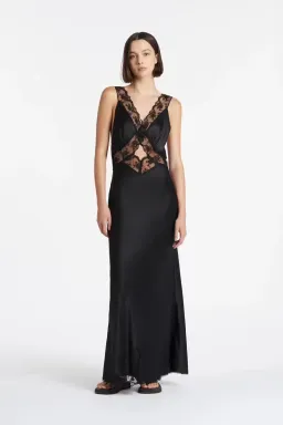 Sir the Label Aries Cut Out Gown Black Size 8  for rent on The Volte - image 1