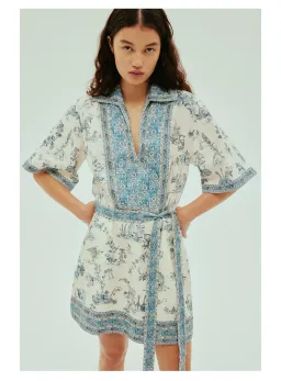 Alemais Casa Mini Dress - size 10 for rent on The Volte - image 2