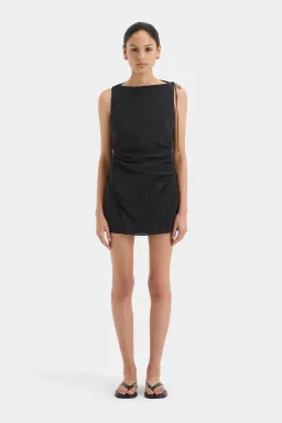 Sir The Label Ligera Mini Dress Black Size 8 for rent on The Volte - image 1
