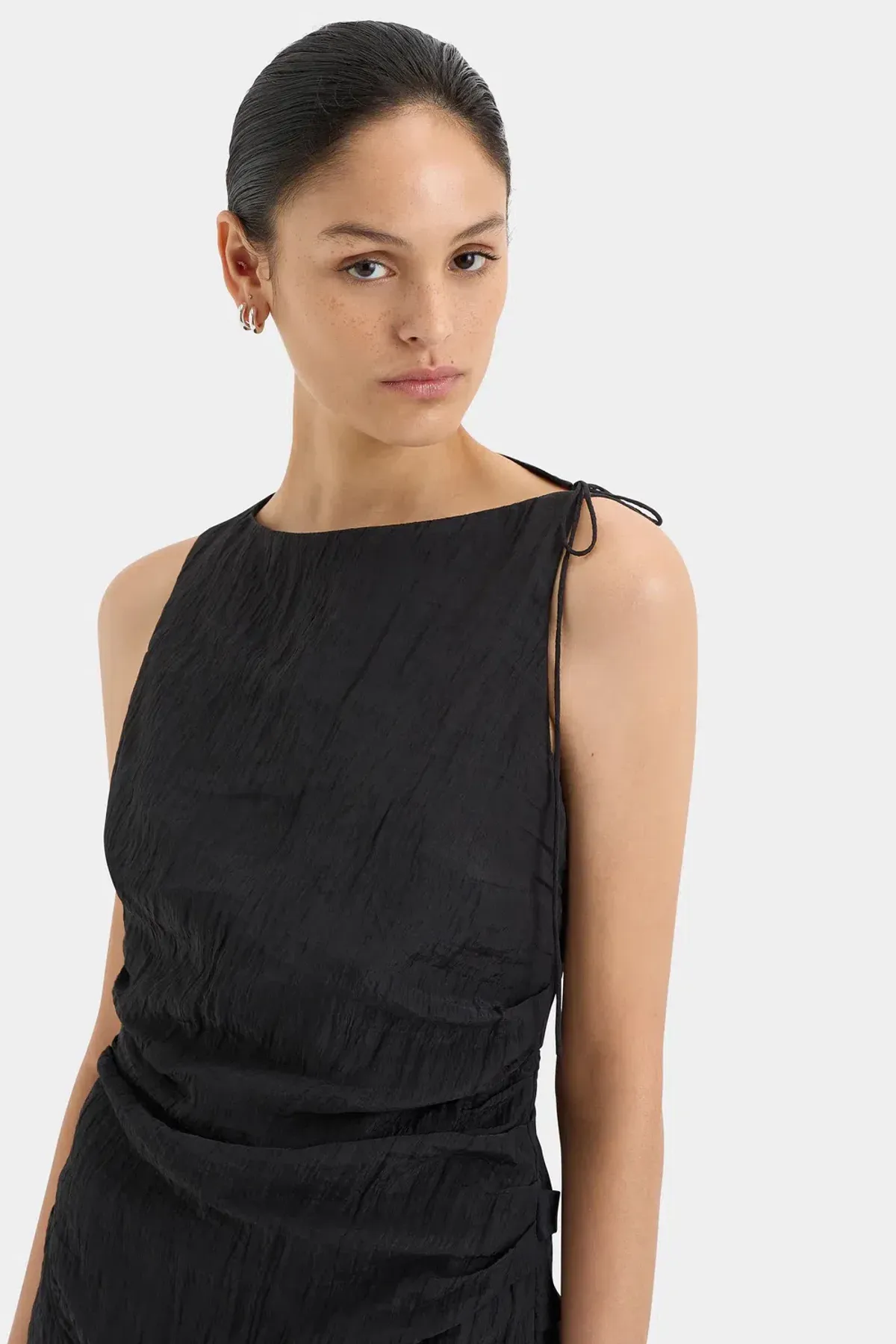 Sir The Label Ligera Mini Dress Black Size 8 - Image 5