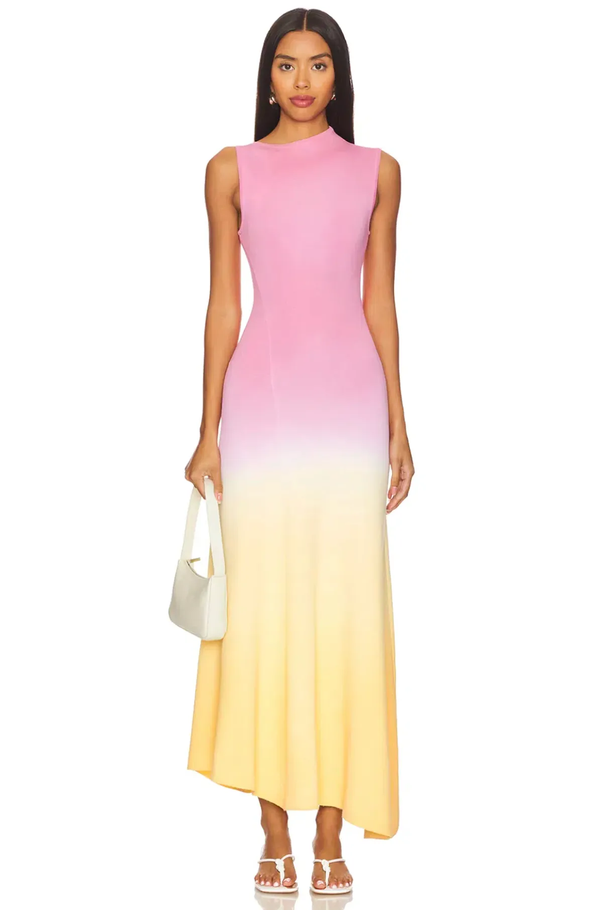 Acler Orkney Midi Dress Multi Size 8 - Image 1