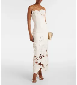 Leo Lin Rayna Dress White  Size 8 for rent on The Volte - image 1