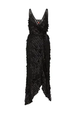 Manning Cartell Supreme Extreme Wrap Dress Black  Size 10  for rent on The Volte - image 6