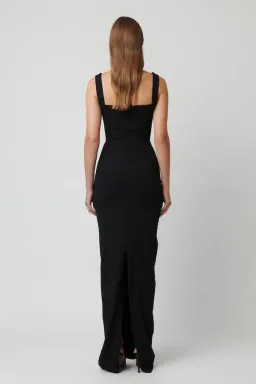 Effie Kats Marbella Maxi Gown Black Size AU 12  for rent on The Volte - image 2