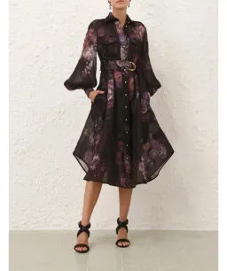 Zimmerman dream utility shirt dress. black size 1 (8-10) for rent on The Volte - image 2