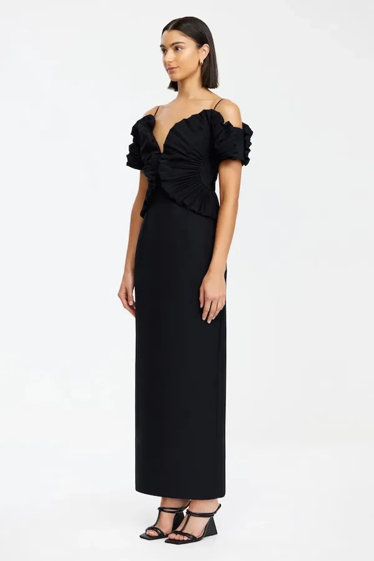 Acler Darnhill Midi Dress Black Size 12 - Image 4