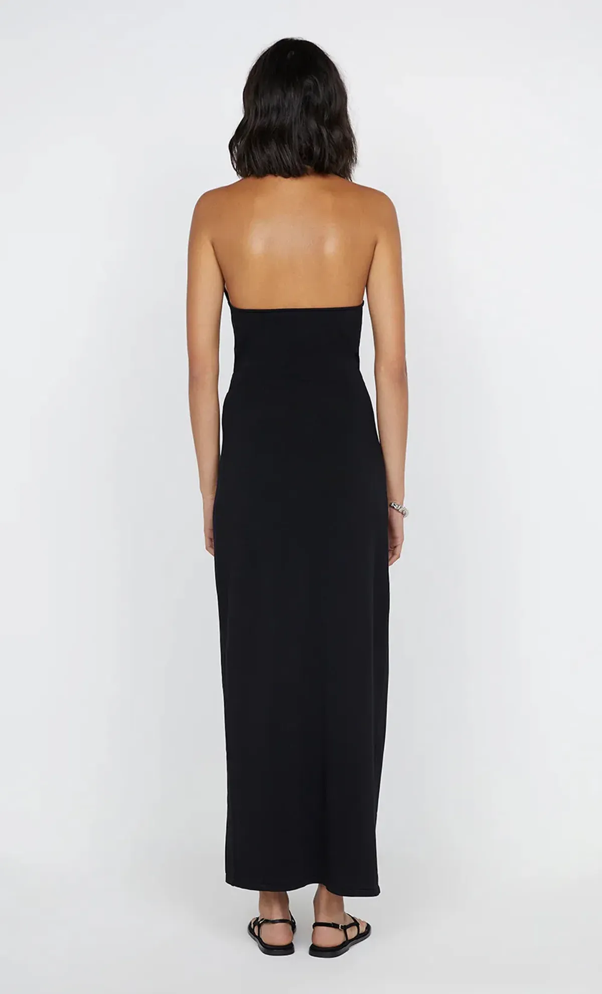 Bec & Bridge Irie Halter Midi  Dress Black  Size 12  - Image 4