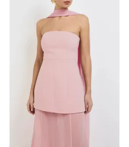 Sheike Marissa Maxi Dress Pink Size AU 16 for rent on The Volte - image 2